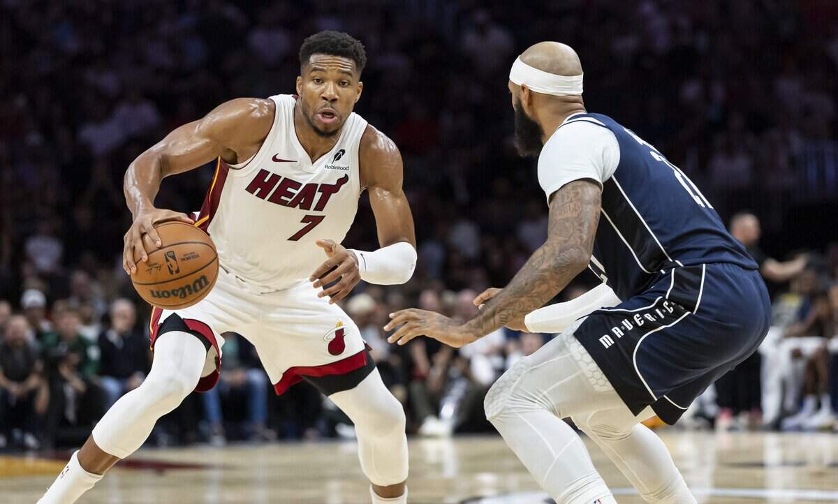 Giannis vuelve a brillar, pero el Heat cae en casa y sigue en modo ...