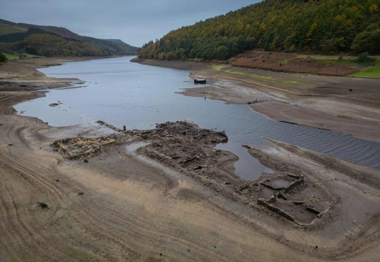 Lost villages unearthed from reservoir thanks to low water levels