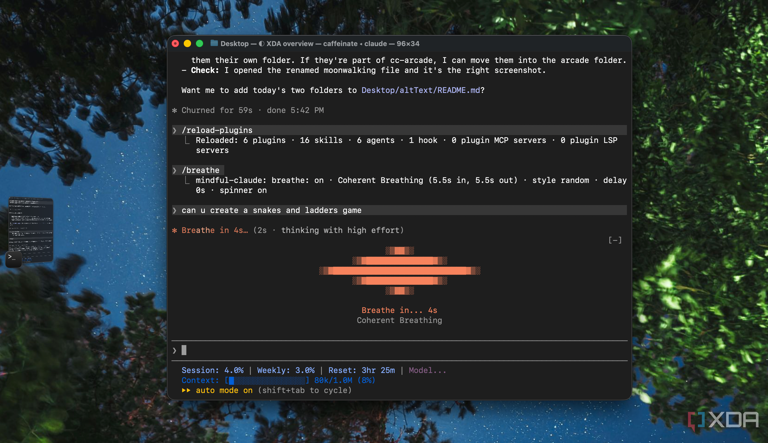 I tried 3 Claude Code mods, and now waiting for it to finish is ...