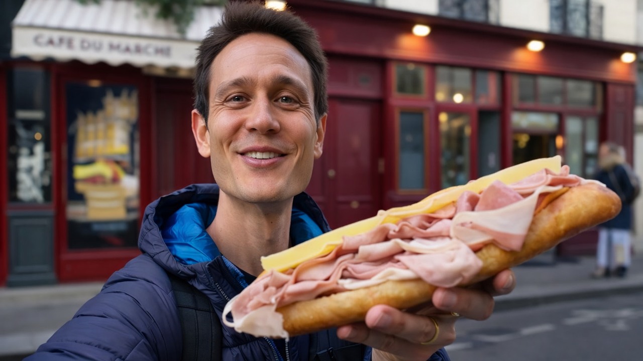 24 hours in Paris - trying traditional French food from morning to night