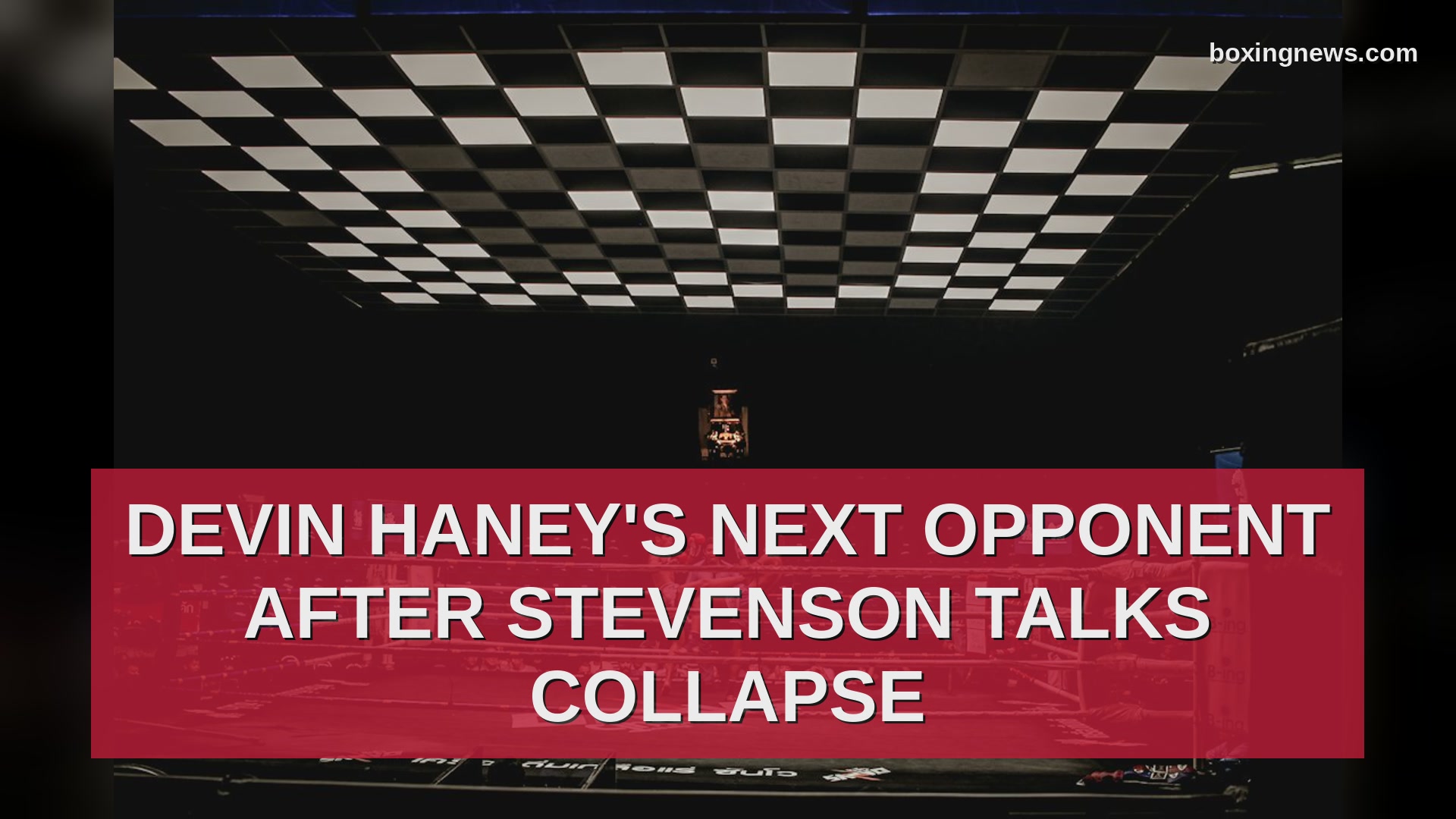 Devin Haney's next opponent after Stevenson talks collapse