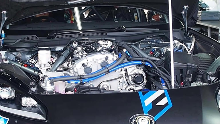 Toyota is testing its new inline-four engine in the GR86