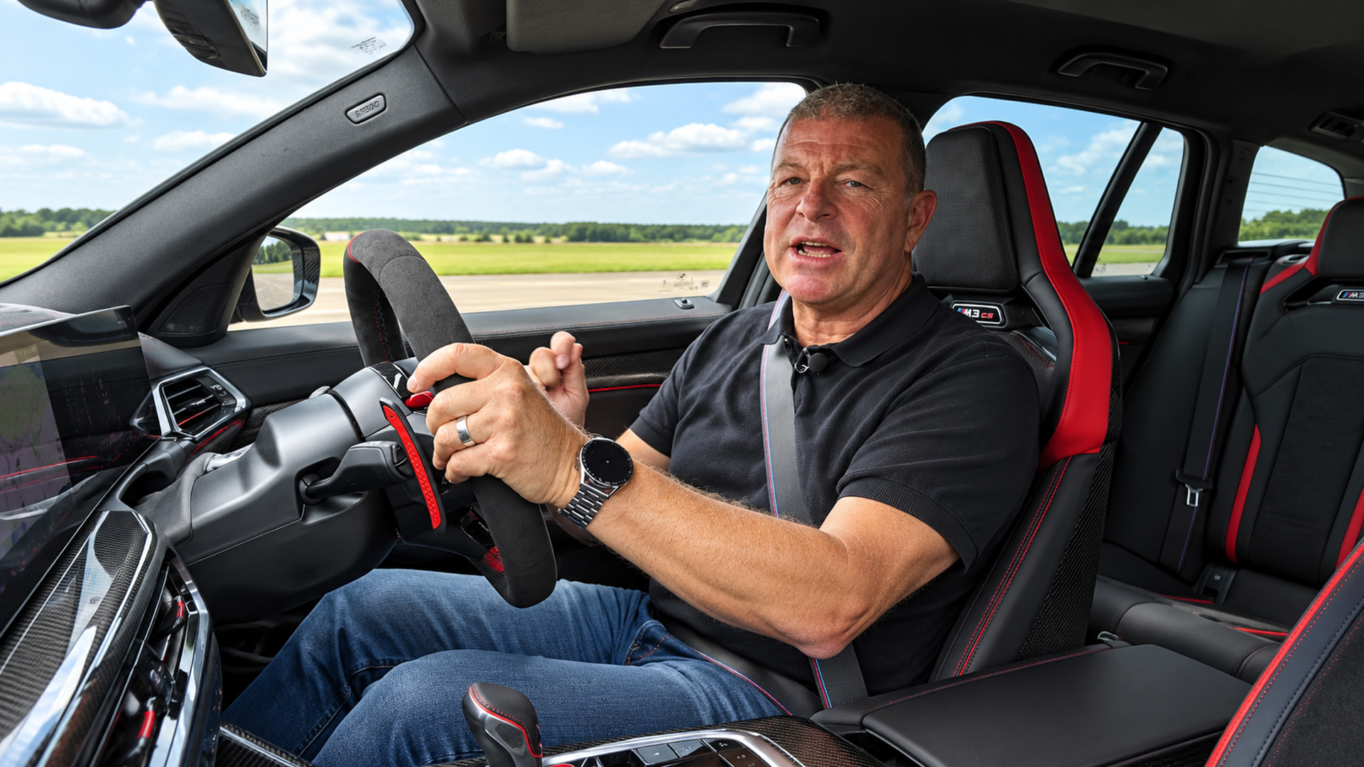 How professional drivers handle four wheel drive cars at high speed