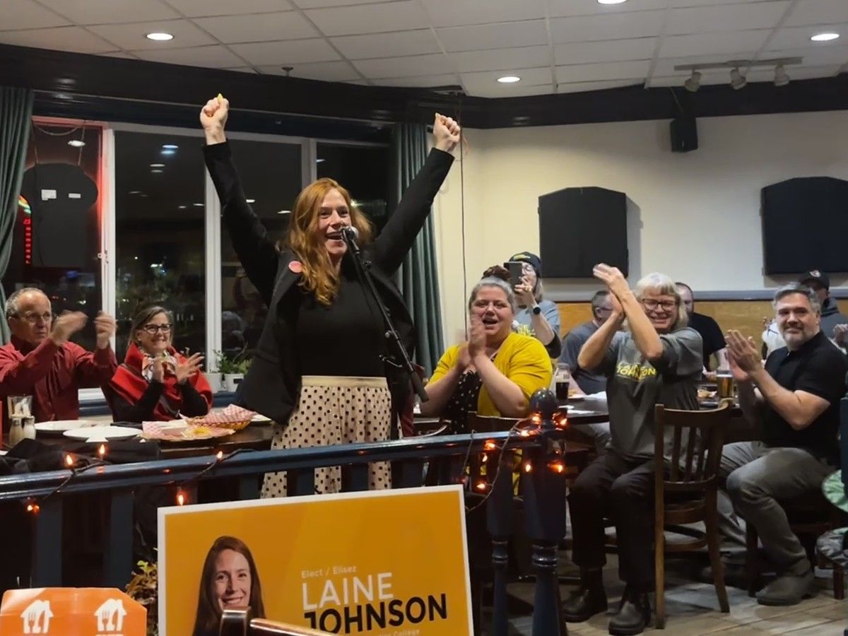 Laine Johnson rolls to re-election in College ward