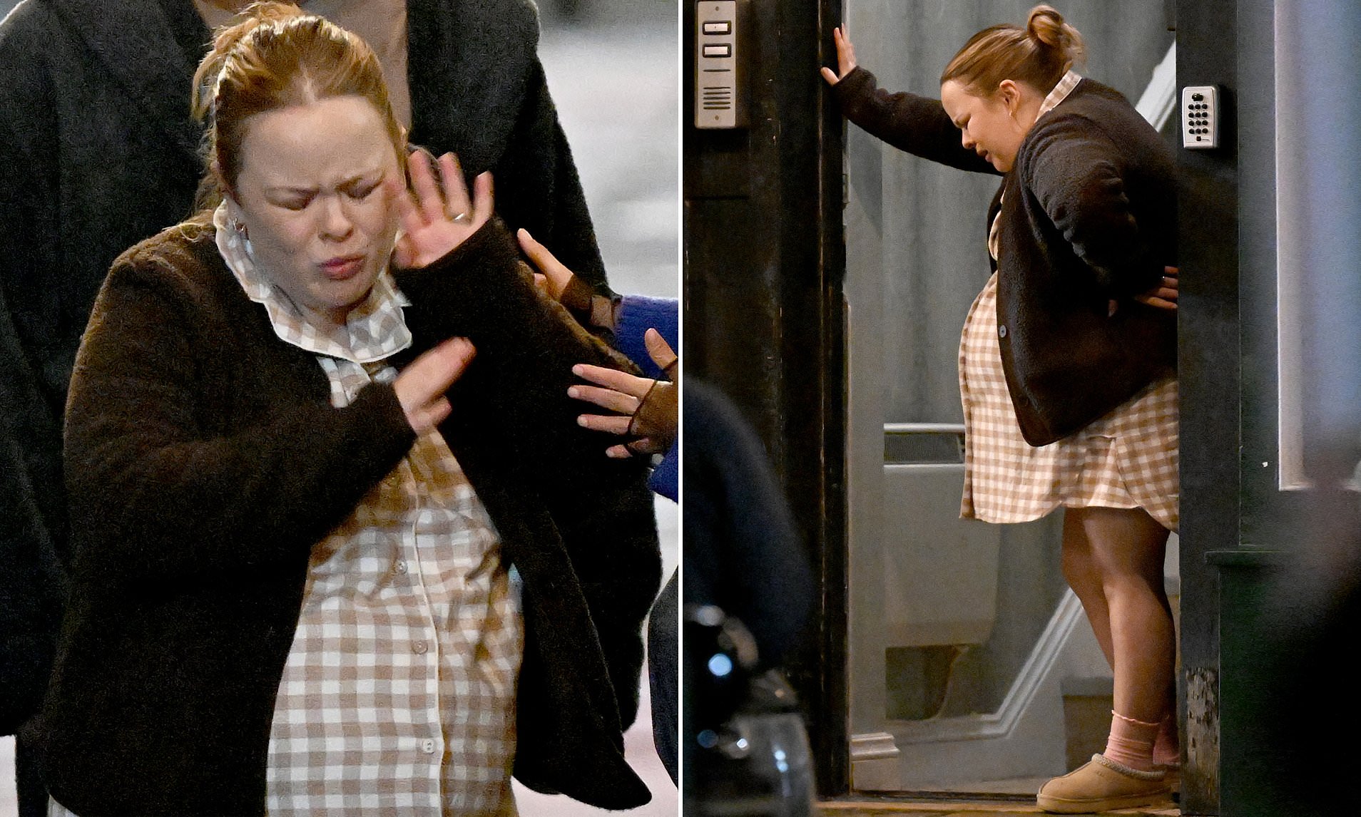 Nicola Coughlan's heavily pregnant character goes into labour while ...
