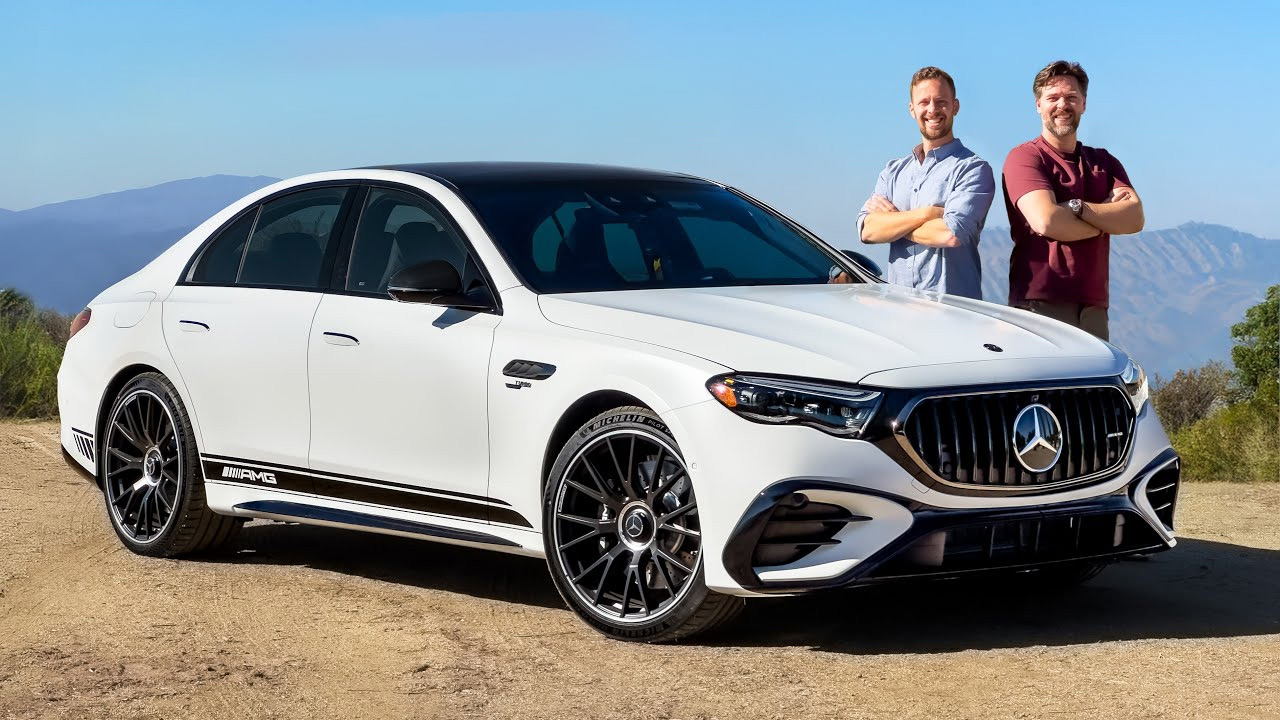 Mercedes-AMG E53 hybrid review: 577-hp plug-in sedan
