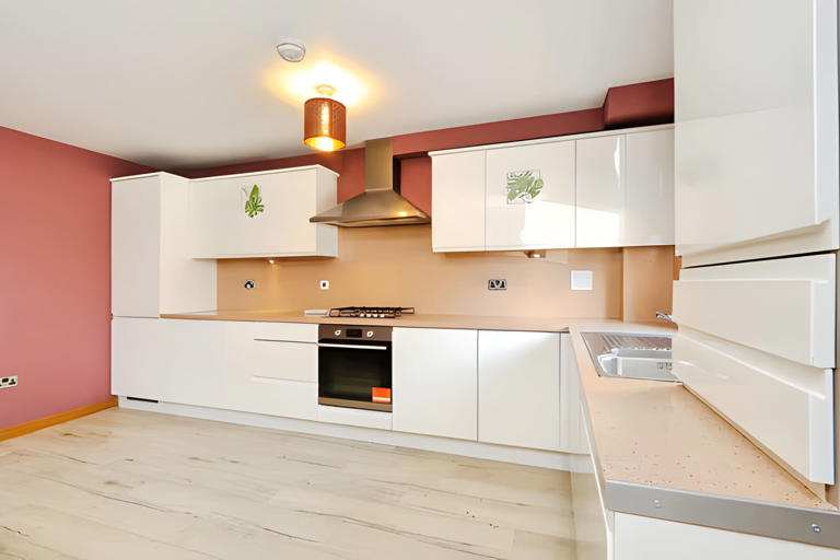 Two-bedroom Bishopbriggs flat for £205,000 has open views towards the ...