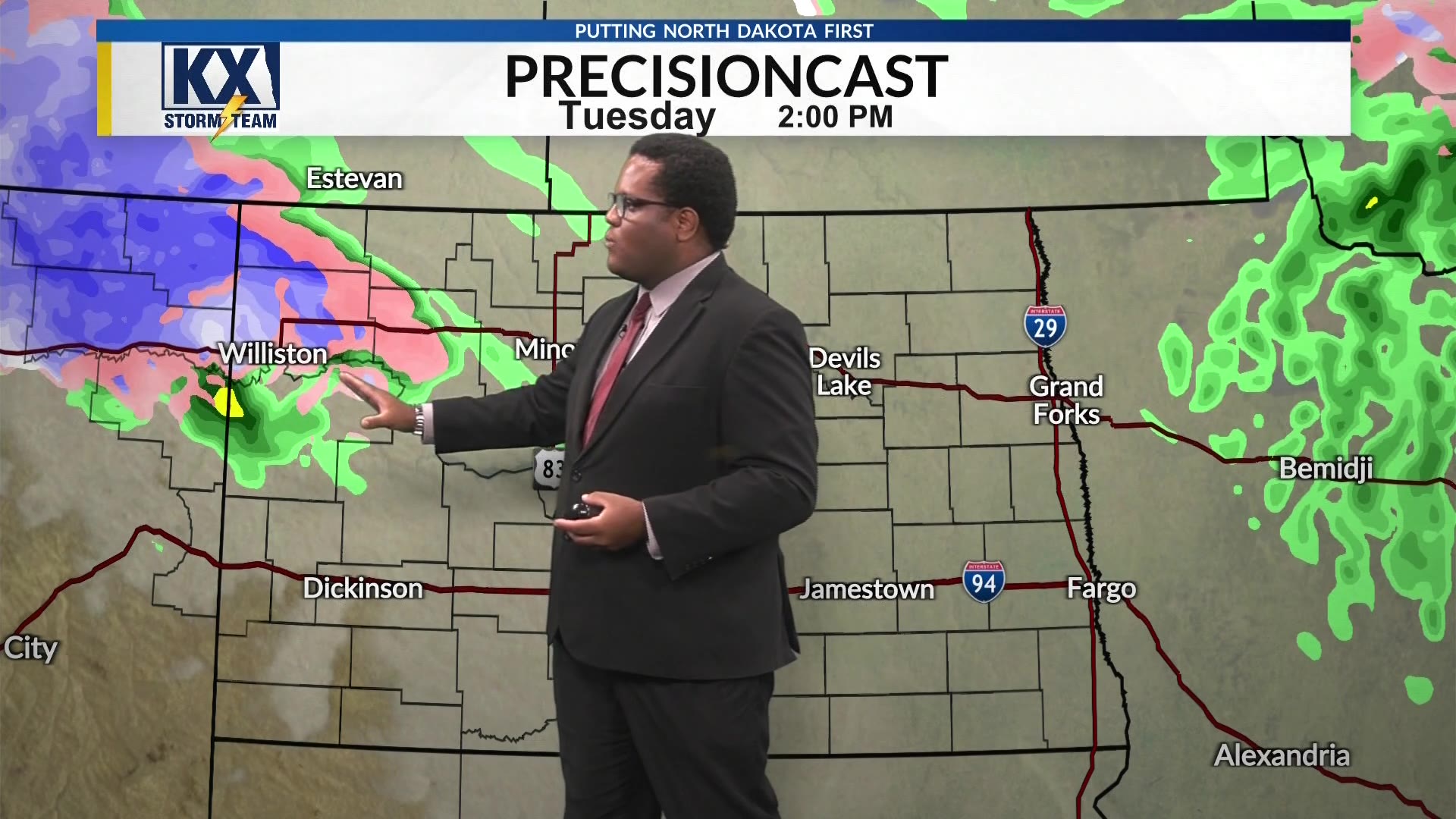 Meteorologist Andre Brooks morning forecast 10-27