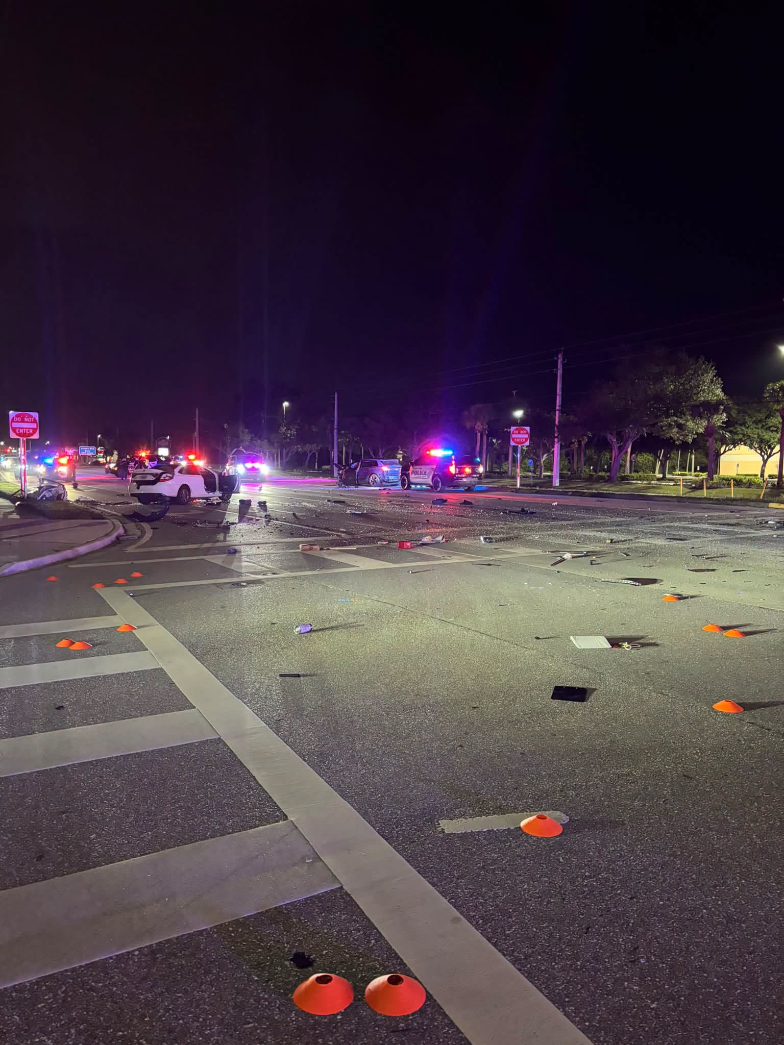 Wrong-way crash shuts down southbound US 1 near Treasure Coast Square Mall