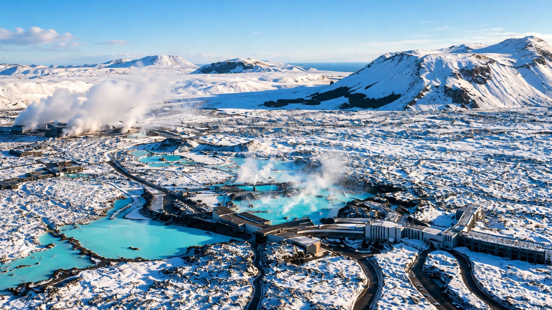 How can these pools stay warm in winter?