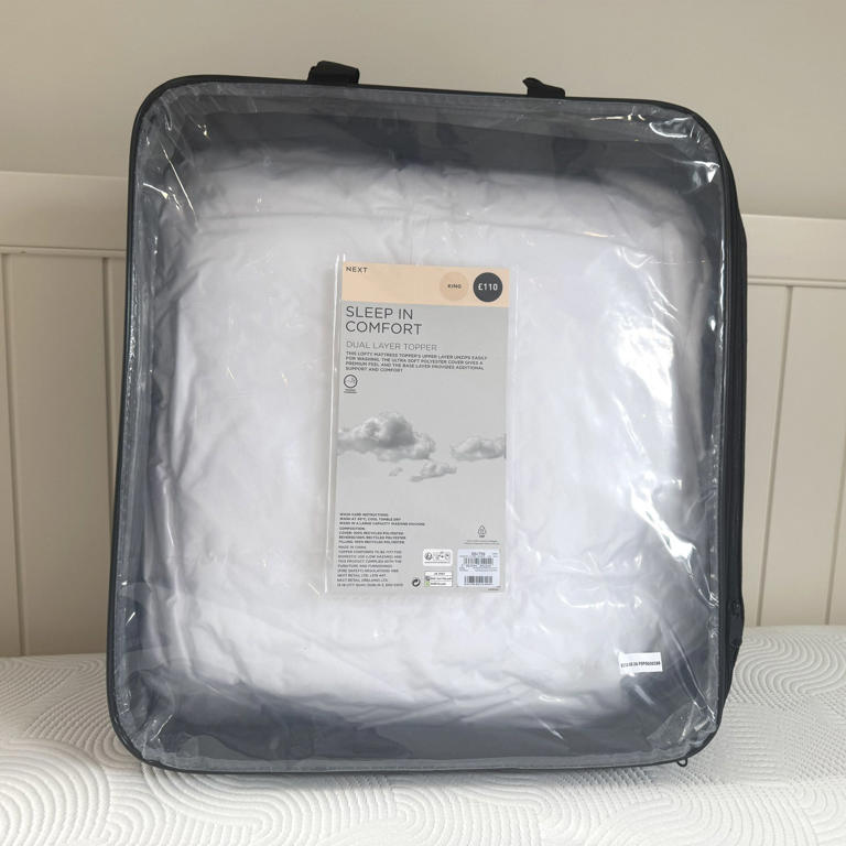 I tested Next's dual-layer mattress topper to see if it could make my ...