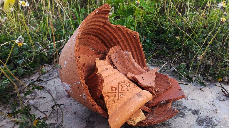 Stop tossing old terracotta pots: Turn them into rustic plant labels ...