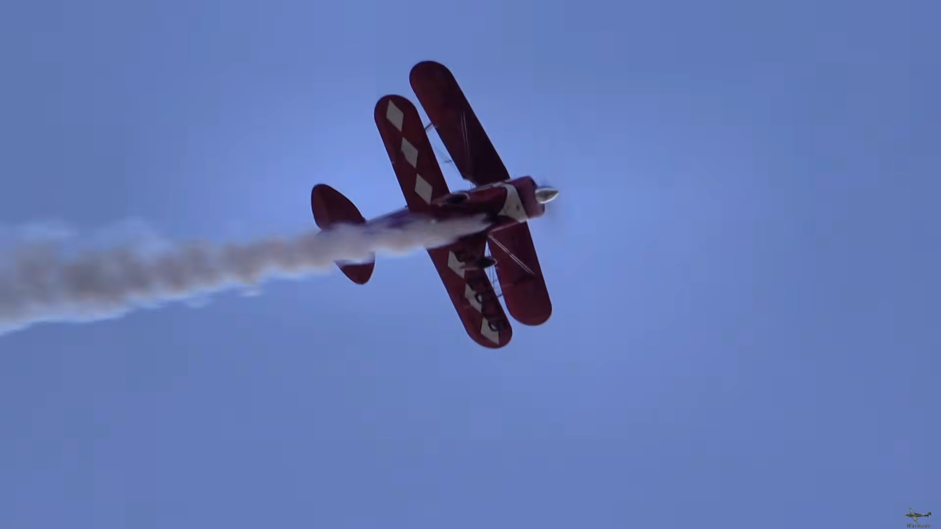 A Pitts S-2B biplane brought aerobatics to Weinheim in 2022