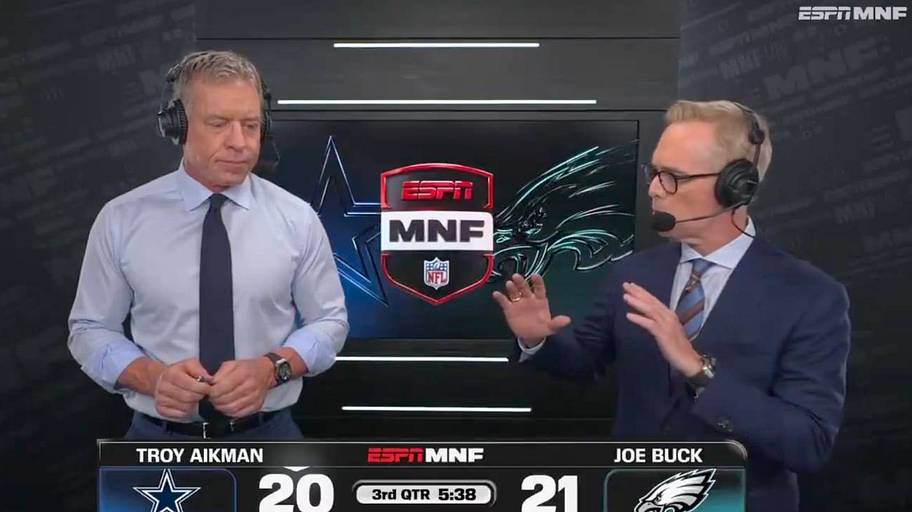 Troy Aikman got choked up over heartbreaking loss of his friend during ESPN 'MNF' broadcast