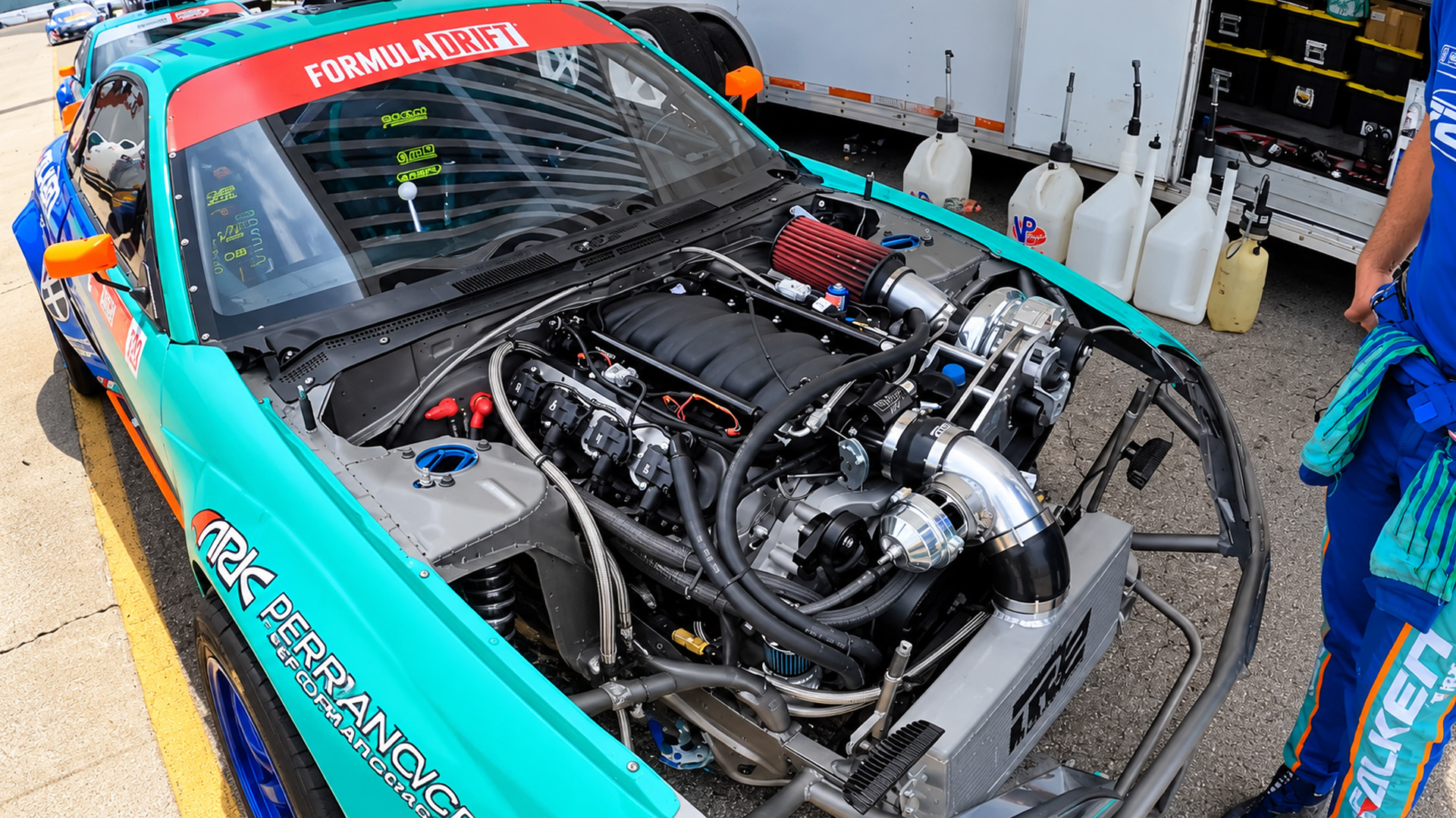 Inside the 900 HP supercharged Nissan S15 built for Formula Drift