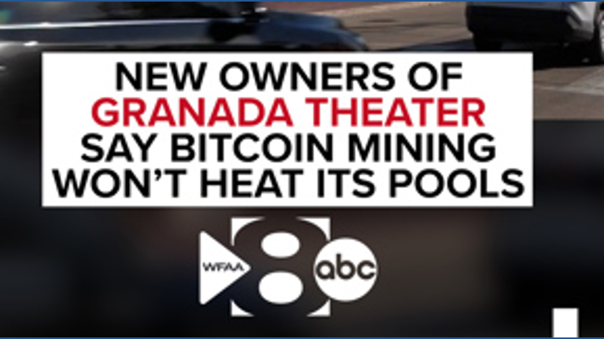 New owners of Granada Theater say bitcoin mining won't heat its pools