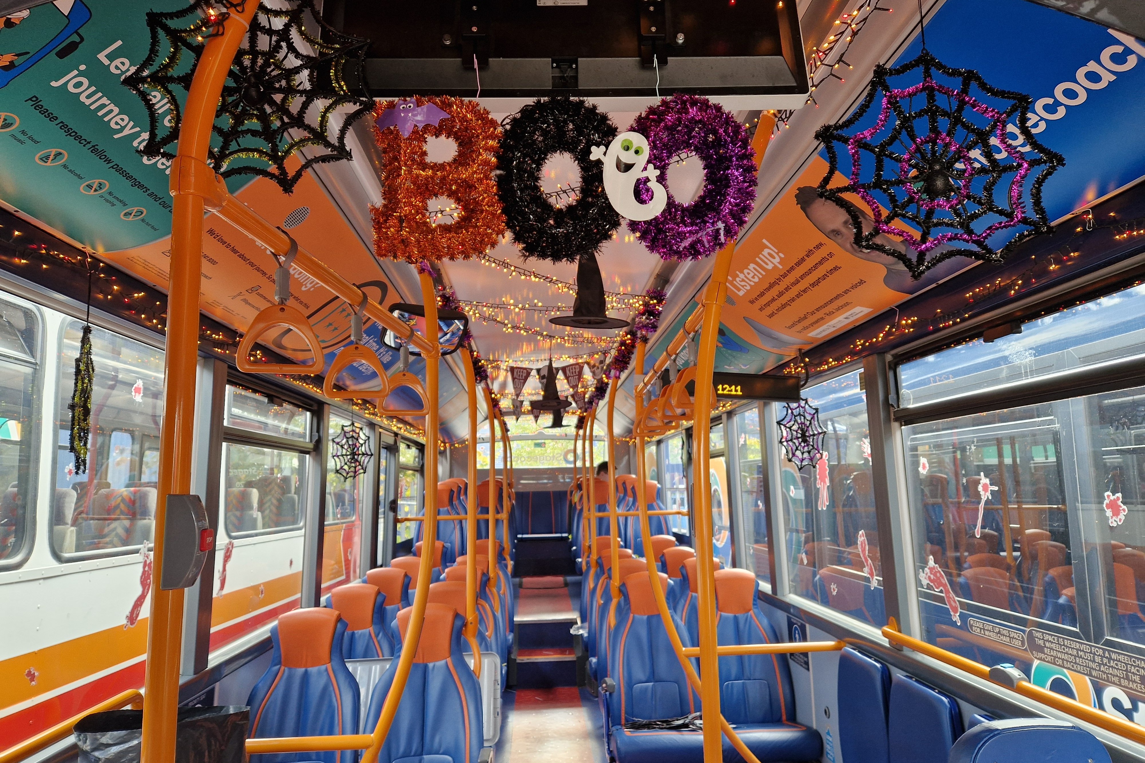 No tricks, just treats! Stagecoach’s Halloween bus rolls into Portsmouth