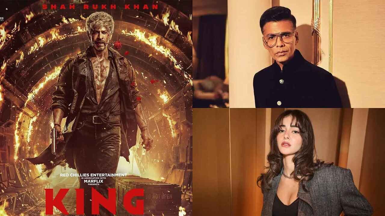 King poster: Karan Johar cheers for 'one and only' Shah Rukh Khan ...