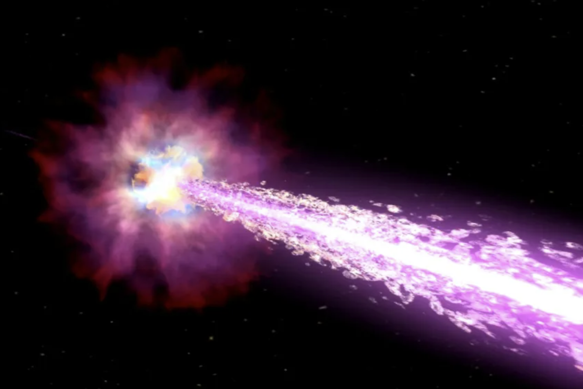 Record-breaking cosmic explosion lasting 27 days puzzles astronomers