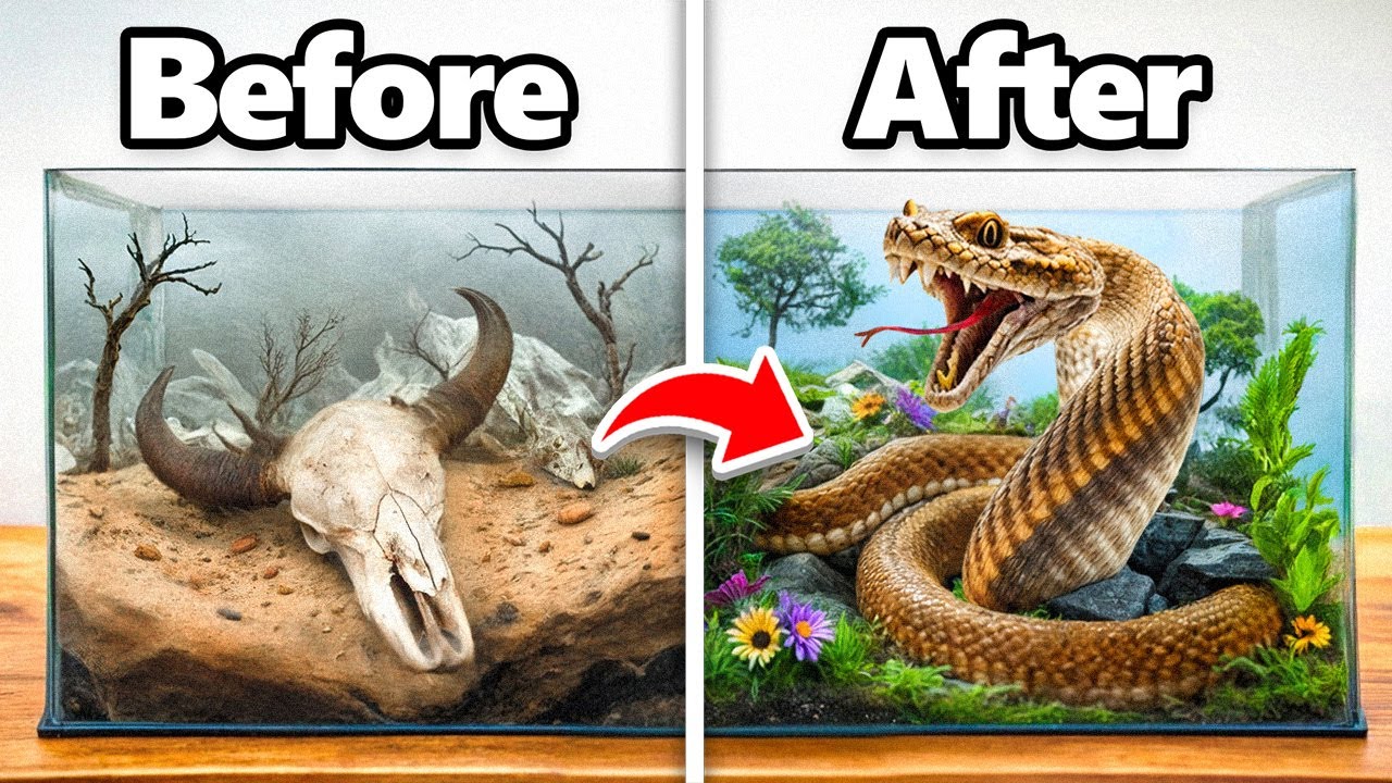 I transformed an abandoned snake’s home