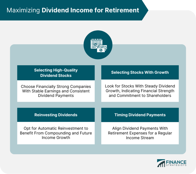 How you can use dividends for retirement income, including the risks