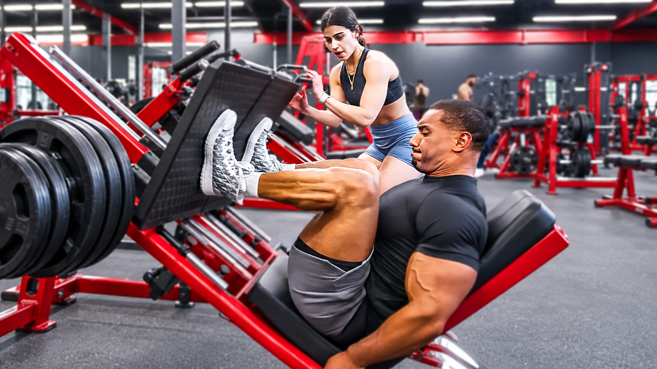 Insane Leg Workout W Larry Wheels