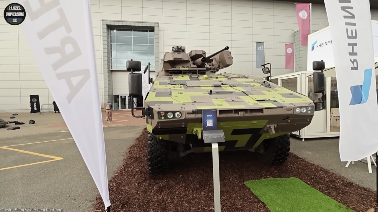 Rheinmetalls GTK Boxer erhält neue Drohnenabwehr - der Turra 30 V10 ...