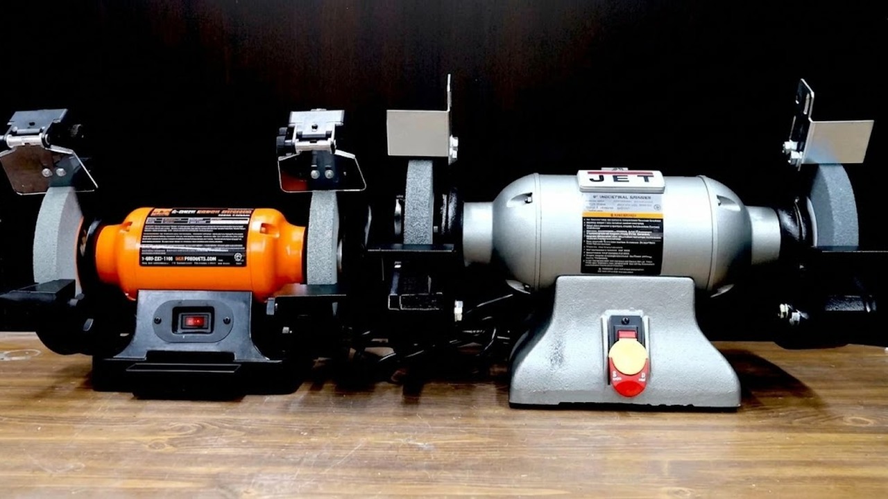 The Harbor Freight Hercules bench grinder survived serious load tests