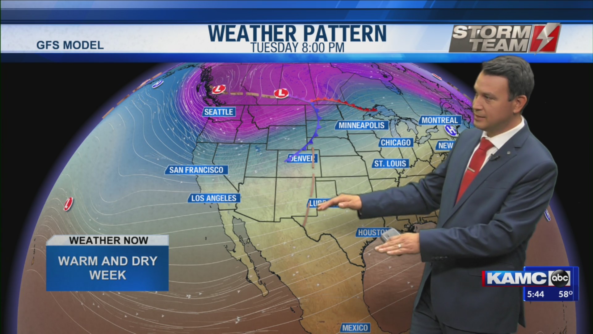 Warmer and dry conditions expected Tuesday