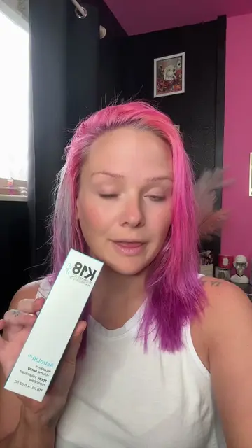 Testing K18 Astrolift spray for real volume on fine hair