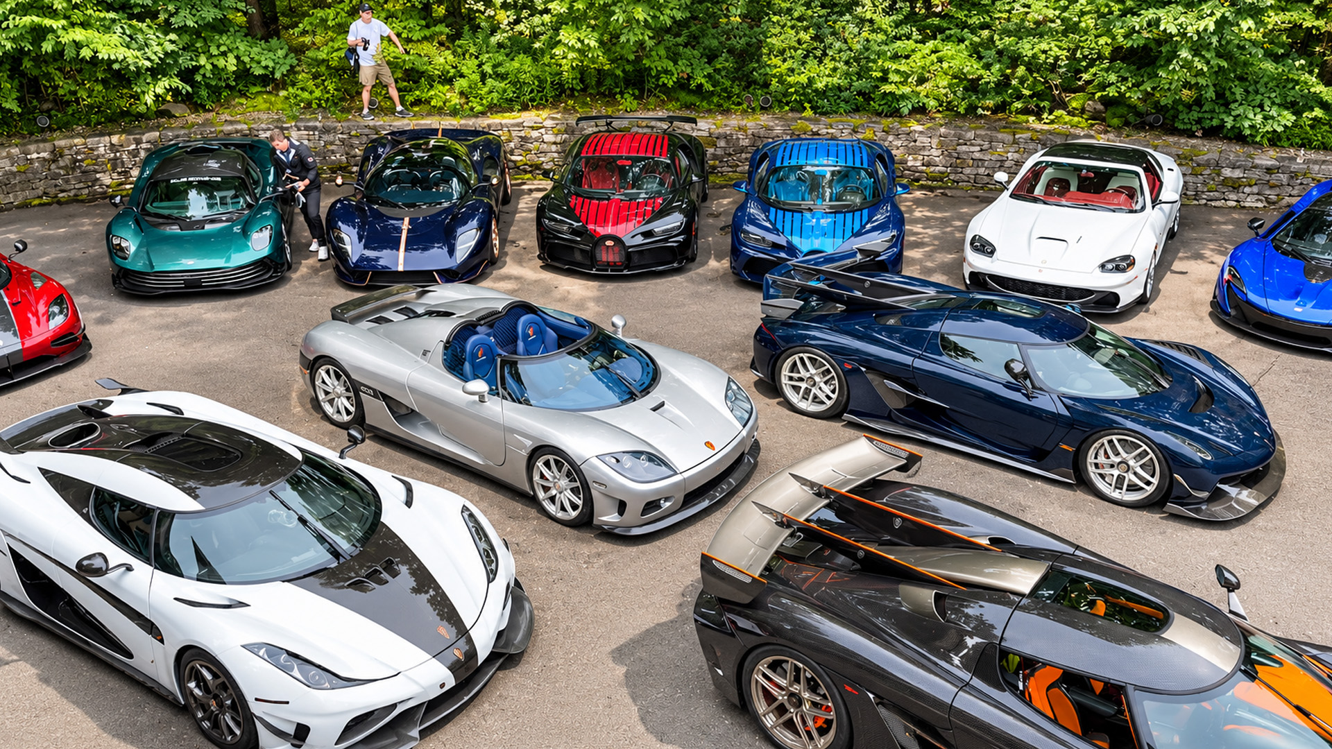 Inside Castle Shoot's Exclusive Lineup of Rare Hypercars