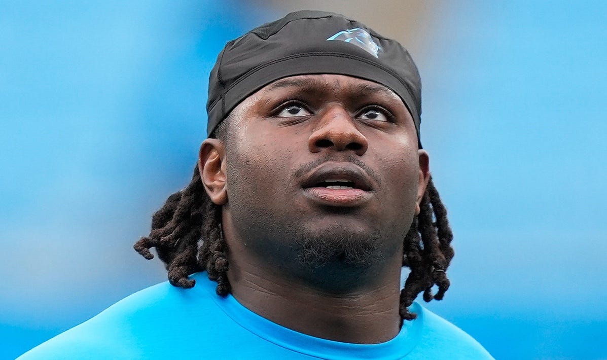 Panthers LT Ikem Ekwonu trending in the right direction in rehab process