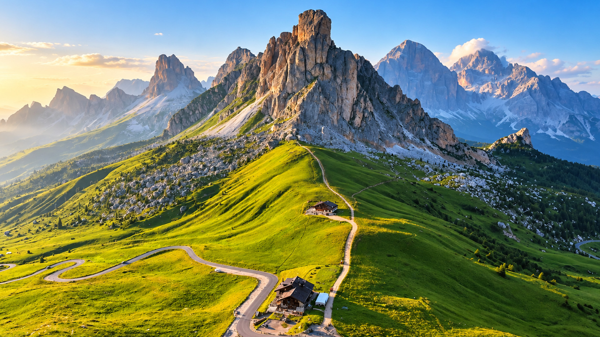 Living beneath the shadow of a giant mountain