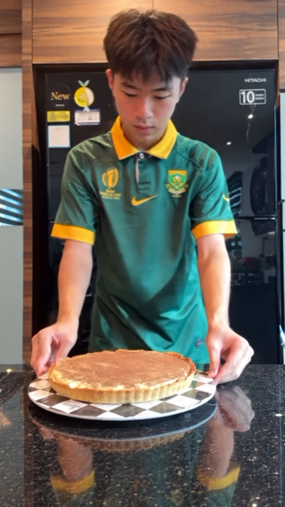 How to make South African milktart custard pie