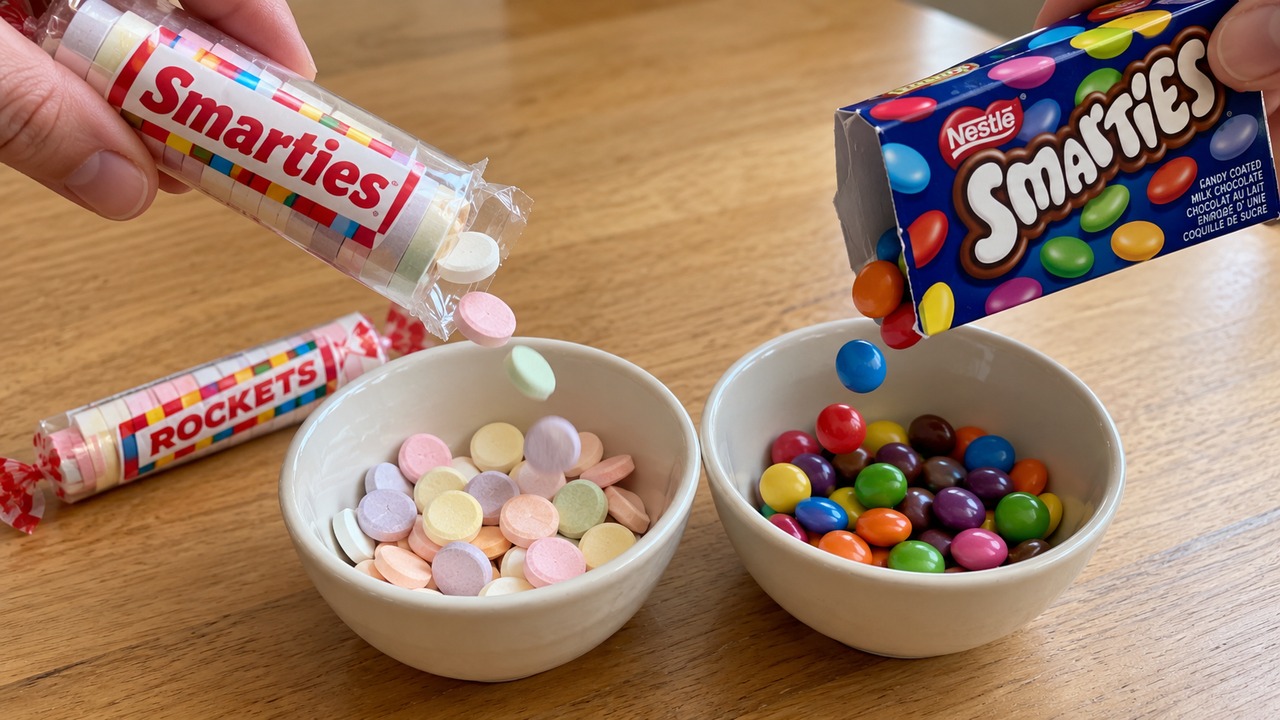 Do Canadians have better taste in Smarties than Americans?