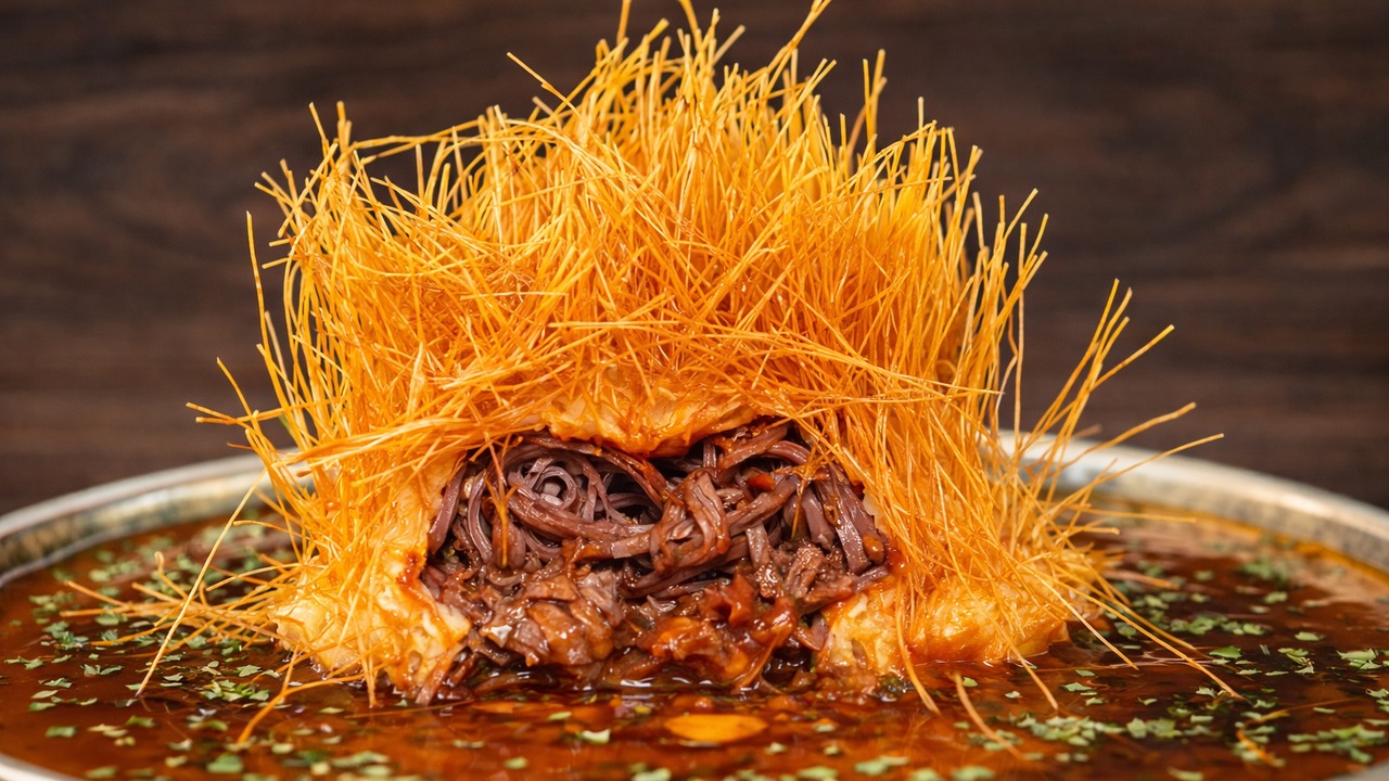 Deep-fried beef short ribs after sous vide cooking