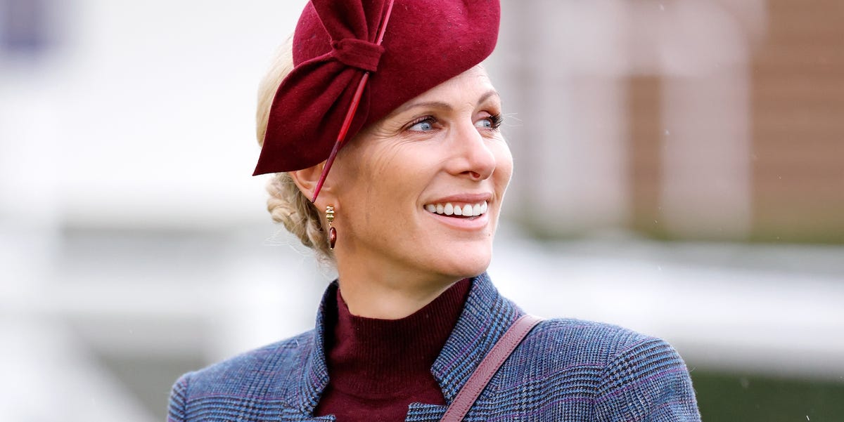 Zara Tindall proves a burgundy turtleneck is winter's best purchase ...