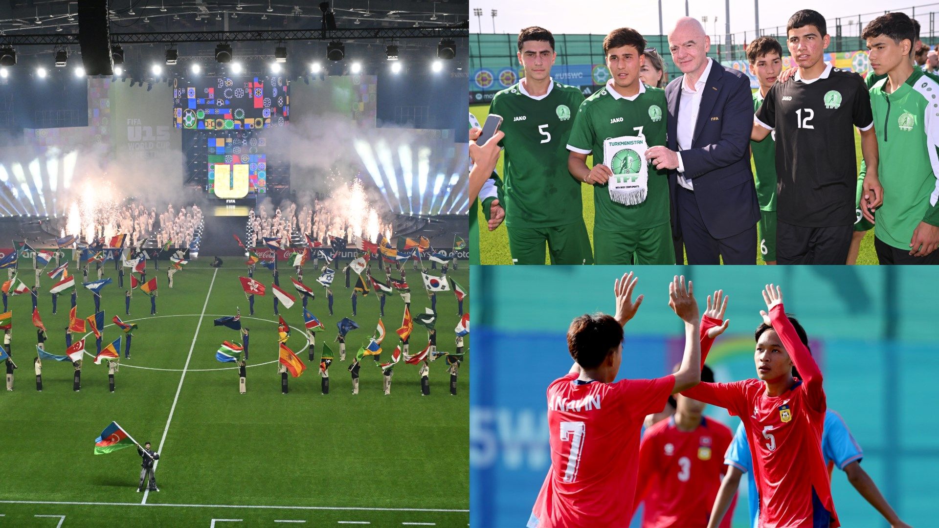 Inaugural FIFA U-15 World Cup & festival kicks off in Azerbaijan