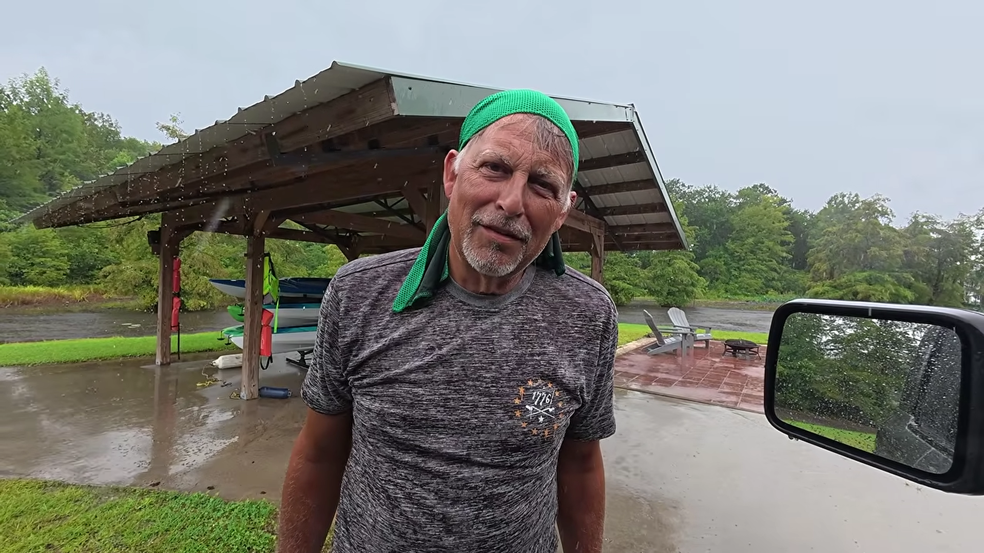 DIY boat ramp repair using 10 bags of concrete