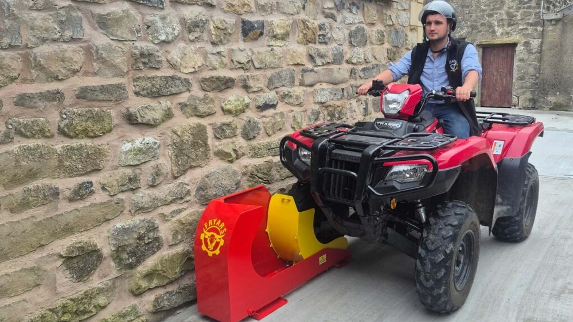 This ATV lock ensures your vehicle can't be stolen