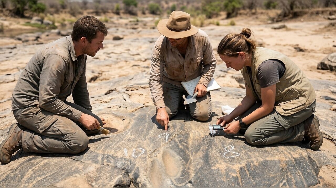 Neolithic grinding grooves discovered in Salem’s Swetha riverbed