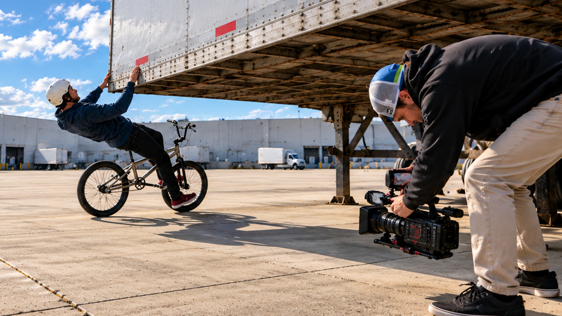 Every BMX trick starts with careful planning