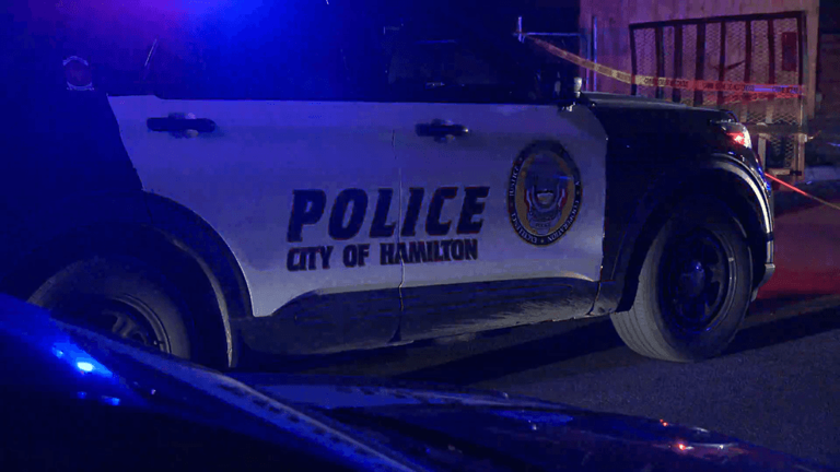 Female hospitalized after shooting in Hamilton
