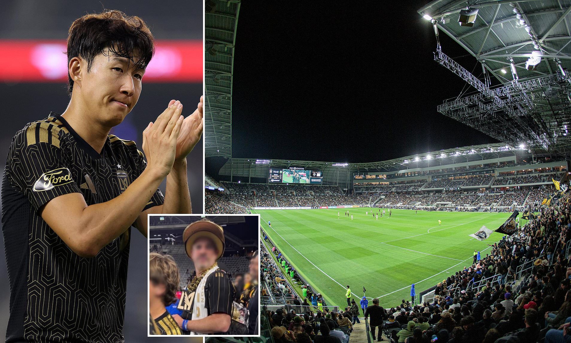 Son Heung-min caught on camera being racially abused by one of own LAFC fans