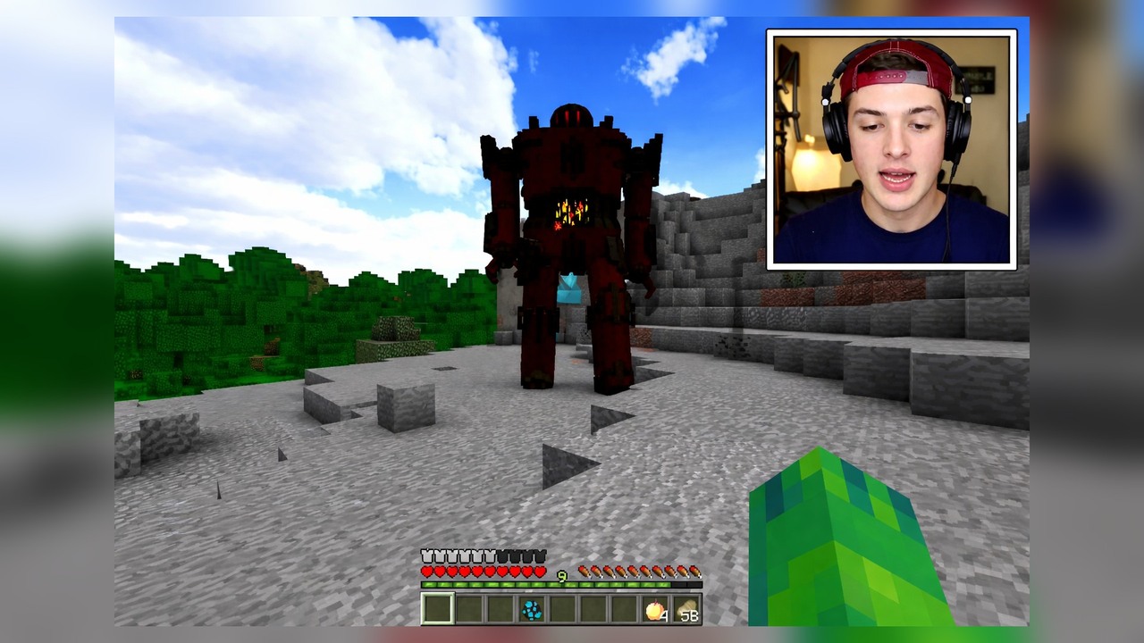 BeckBroJack spawns bosses in Minecraft's unkillable boss mod