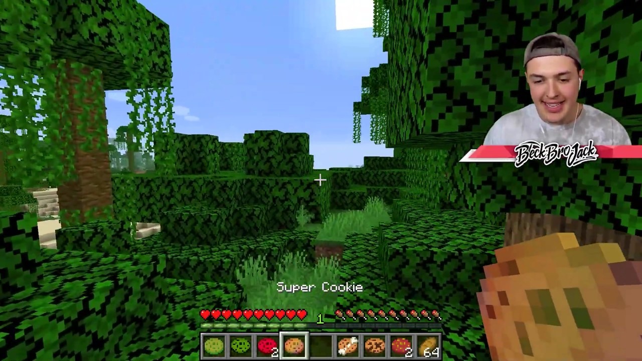 Minecraft super cookie gives BeckBroJack one-hit attacks