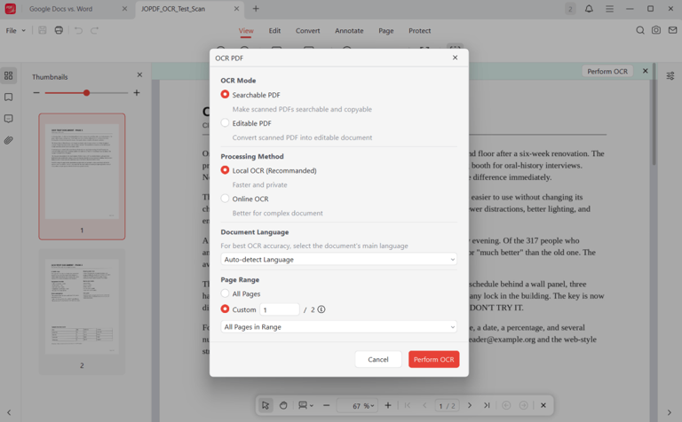 JOPDF review: An impressive free alternative for everyday PDF editing