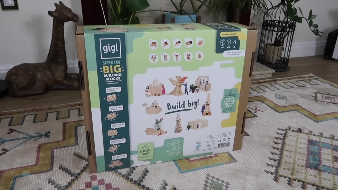 Ralph and Bella’s cat castle uses interlocking cardboard bricks