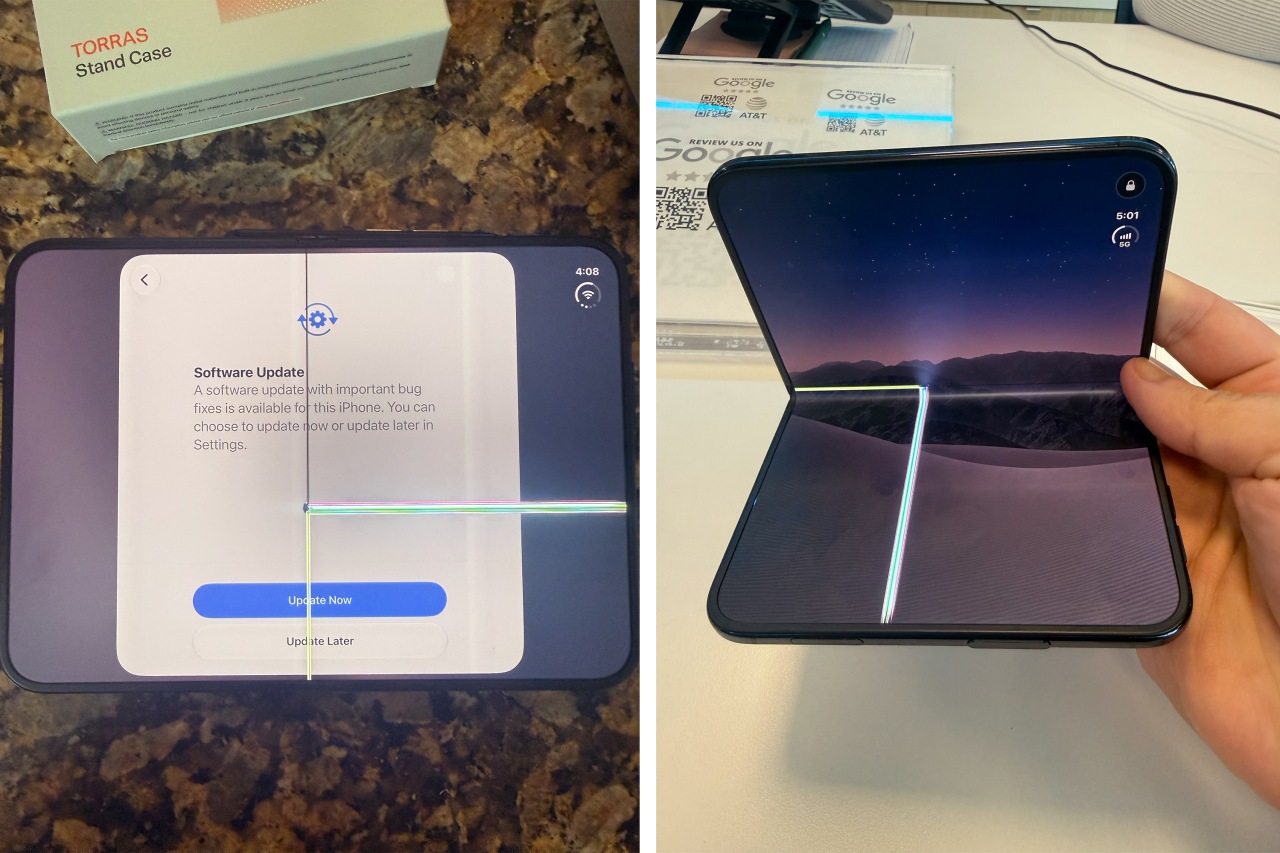 ‘I felt blind panic.' They opened their new $2,000 iPhone duo—and it broke.