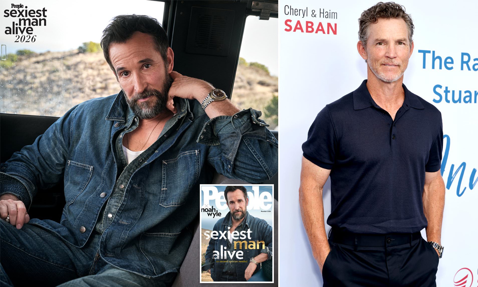 Noah Wyle, 55, skewered after being named People's sexiest man alive: 'Shawn Hatosy is right there'